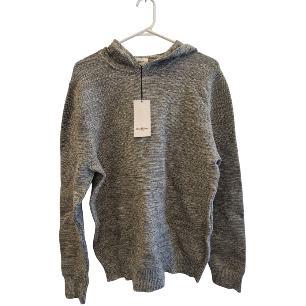 GOODFELLOW & CO MENS MEDIUM NEW GRAY SWEATER